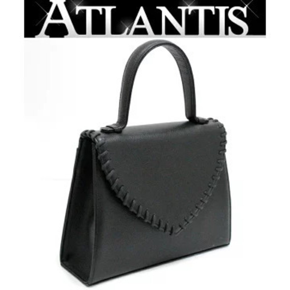 Saint Laurent Paris Leather Handbag Black